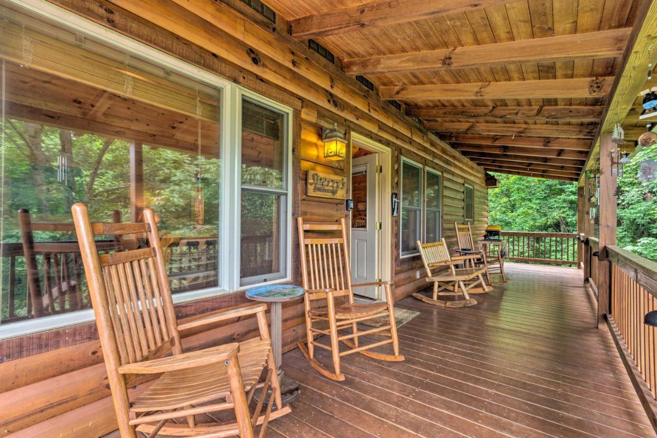 Mountain-View Maggie Valley Home With 2 Decks! Waynesville Exterior foto